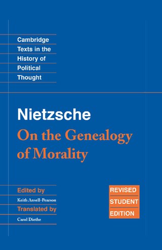 Cover of On the Genealogy of Morals